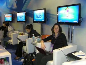 Lori Cunningham NBC Hub @ CES 2011