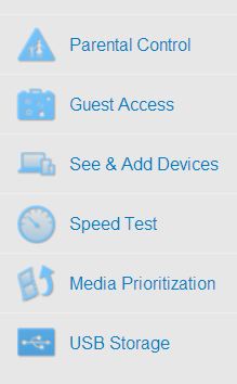 Linksys SMART Wi-Fi Controls