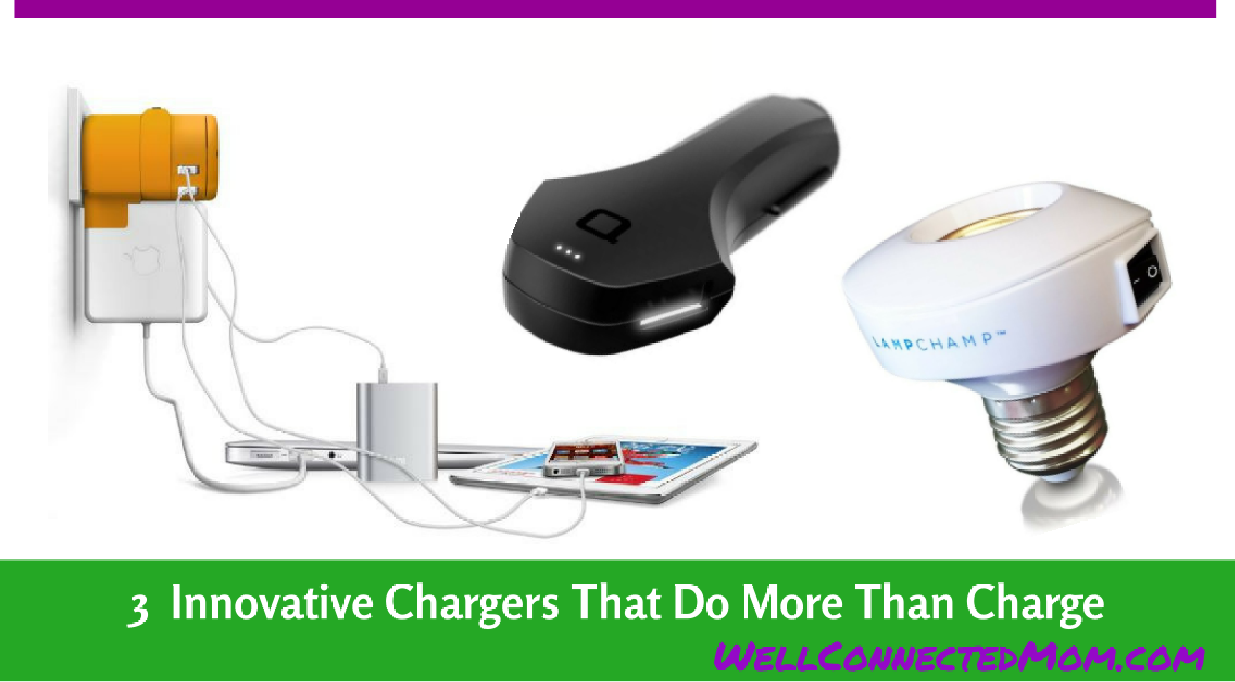 3 Unique USB Chargers to Power Your Devices - The Well Connected Mom