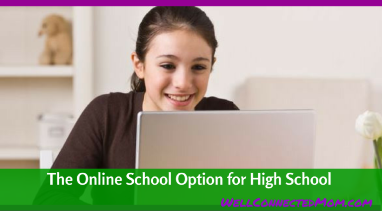 The Online School Option for High School - The Well Connected Mom