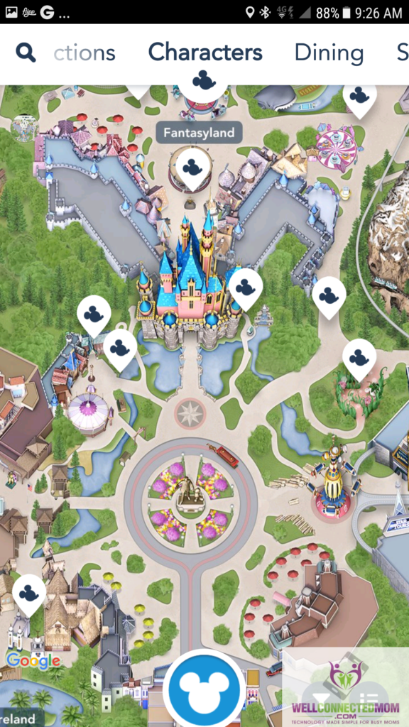 Disneyland App Saves Time - The Well Connected Mom